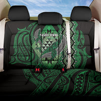 Aotearoa Iwi Ngai Tahu Back Car Seat Cover NZ Maori Humpback Whale Taniko Motifs LT14 One Size Green - Polynesian Pride