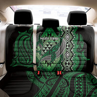 Aotearoa Iwi Ngai Tahu Back Car Seat Cover NZ Maori Humpback Whale Taniko Motifs LT14 - Polynesian Pride