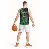Aotearoa Iwi Ngai Tahu Personalised Basketball Jersey NZ Maori Humpback Whale Taniko Motifs LT14 - Polynesian Pride