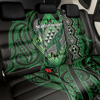 Aotearoa Iwi Ngati Pikiao Back Car Seat Cover NZ Maori Humpback Whale Taniko Motifs LT14 - Polynesian Pride
