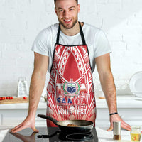 Toa Samoa Rugby Custom Apron Samoa mo Samoa Polynesian Pacific Red - Polynesian Pride