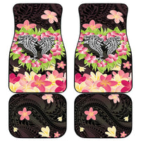 Polynesia Valentine's Day Car Mats Hammerhead Shark Plumeria With Polynesian Pattern LT14 - Polynesian Pride