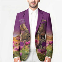 ANZAC Day Blazer Lest We Forget The Animals Of War LT15 - Polynesian Pride