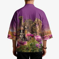 ANZAC Day Kimono Lest We Forget The Animals Of War