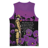 ANZAC Soldier and War Animals Basketball Jersey We Will Remember Them LT15 - Polynesian Pride