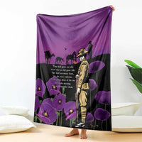 ANZAC Soldier and War Animals Blanket We Will Remember Them LT15 - Polynesian Pride