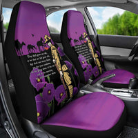 ANZAC Soldier and War Animals Car Seat Cover We Will Remember Them LT15 - Polynesian Pride