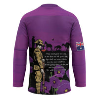 ANZAC Soldier and War Animals Hockey Jersey We Will Remember Them LT15 - Polynesian Pride