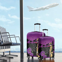 ANZAC Soldier and War Animals Luggage Cover We Will Remember Them LT15 - Polynesian Pride