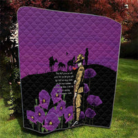 ANZAC Soldier and War Animals Quilt We Will Remember Them LT15 - Polynesian Pride