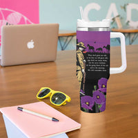 ANZAC Soldier and War Animals Tumbler With Handle We Will Remember Them LT15 - Polynesian Pride