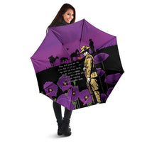 ANZAC Soldier and War Animals Umbrella We Will Remember Them LT15 - Polynesian Pride