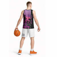 Personalised ANZAC War Animals Basketball Jersey Lest We Forget Memorial LT15 - Polynesian Pride