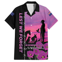 Personalised ANZAC War Animals Hawaiian Shirt Lest We Forget Memorial