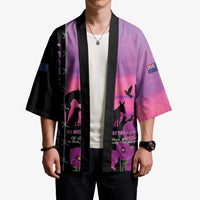 Personalised ANZAC War Animals Kimono Lest We Forget Memorial