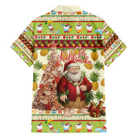 Hawaiian Santa Aloha Pineapple Christmas Family Matching Summer Maxi Dress and Hawaiian Shirt Mele Kalikimaka - Polynesian Pride