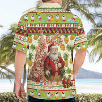 Hawaiian Santa Aloha Pineapple Christmas Hawaiian Shirt Mele Kalikimaka LT15 - Polynesian Pride