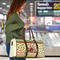Hawaiian Santa Aloha Pineapple Christmas Travel Bag Mele Kalikimaka - Polynesian Pride