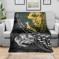 New Zealand and South Africa Rugby Blanket Maori Kiwi With Springboks