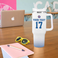 Iceland Basketball Custom Tumbler With Handle White Style