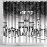 Personalized Germany Berlin Wall Shower Curtain Tag der Deutschen Einheit