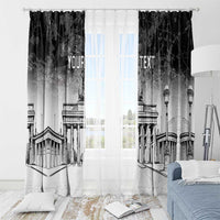 Personalized Germany Berlin Wall Window Curtain Tag der Deutschen Einheit