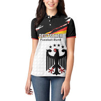 Custom Germany Football Women Polo Shirt Come On DFB-Team