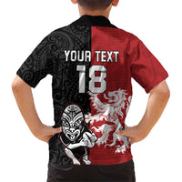 Custom British Lions New Zealand Hawaiian Shirt Unique Style LT18 - Polynesian Pride