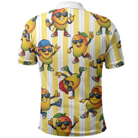 Funny Hawaii Mango Hip Hop Cartoon Polo Shirt Summer Beach Party LT19 - Polynesian Pride