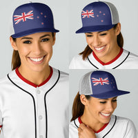 New Zealand Baseball Net Cap National Flag Colors LT19 - Polynesian Pride
