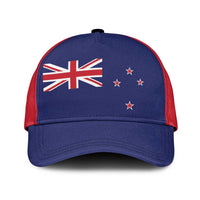 New Zealand Classic Cap - National Flag Colors LT19 Universal Fit Blue - Polynesian Pride