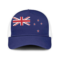 New Zealand Mesh Trucker Cap National Flag Colors - Polynesian Pride