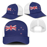 New Zealand Mesh Trucker Cap National Flag Colors LT19 - Polynesian Pride