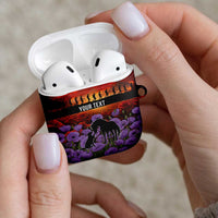 Personalised ANZAC Day AirPods Case Remembering the Animals of War LT19 - Polynesian Pride