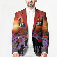Personalised ANZAC Day Blazer Remembering the Animals of War LT19 - Polynesian Pride