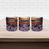 Personalised ANZAC Day Ceramic Mug Remembering the Animals of War LT19 - Polynesian Pride