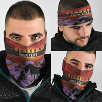 Personalised ANZAC Day Neck Gaiter Remembering the Animals of War LT19 - Polynesian Pride