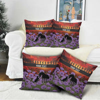 Personalised ANZAC Day Pillow Cover Remembering the Animals of War LT19 - Polynesian Pride