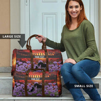 Personalised ANZAC Day Travel Bag Remembering the Animals of War