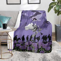 ANZAC Day Blanket Lest We Forget the Animals Too LT19 - Polynesian Pride