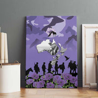 ANZAC Day Canvas Wall Art Lest We Forget the Animals Too LT19 - Polynesian Pride