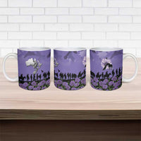 ANZAC Day Ceramic Mug Lest We Forget the Animals Too LT19 - Polynesian Pride