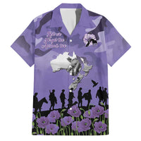 ANZAC Day Family Matching Long Sleeve Bodycon Dress and Hawaiian Shirt Lest We Forget the Animals Too