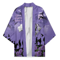 ANZAC Day Kimono Lest We Forget the Animals Too