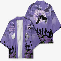 ANZAC Day Kimono Lest We Forget the Animals Too