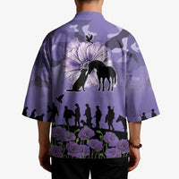 ANZAC Day Kimono Lest We Forget the Animals Too