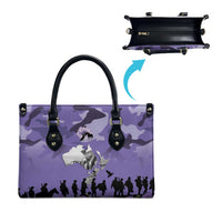 ANZAC Day Leather Bag Lest We Forget the Animals Too LT19 - Polynesian Pride