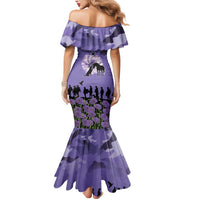 ANZAC Day Mermaid Dress Lest We Forget the Animals Too LT19 - Polynesian Pride