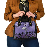 ANZAC Day Shoulder Handbag Lest We Forget the Animals Too LT19 - Polynesian Pride