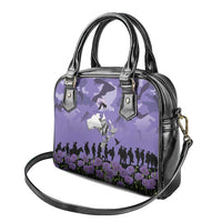 ANZAC Day Shoulder Handbag Lest We Forget the Animals Too LT19 - Polynesian Pride